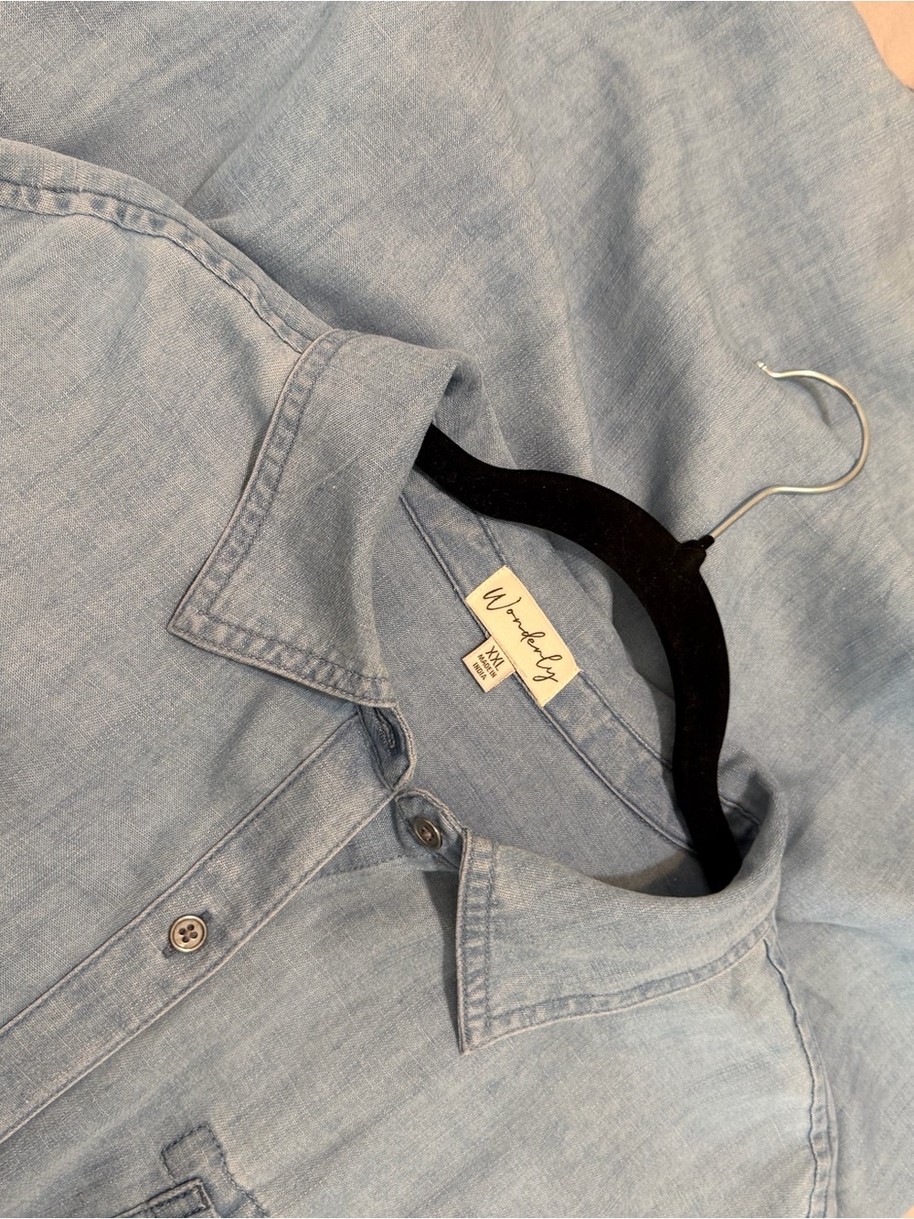Light Blue Denim Dress